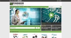 Desktop Screenshot of findbom.com